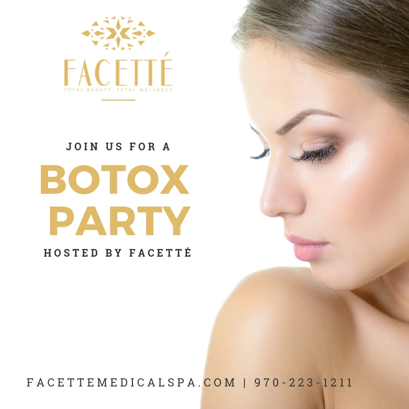 Botox Party at Simply Home - April 18 - Facette - Total Beauty, Total ...