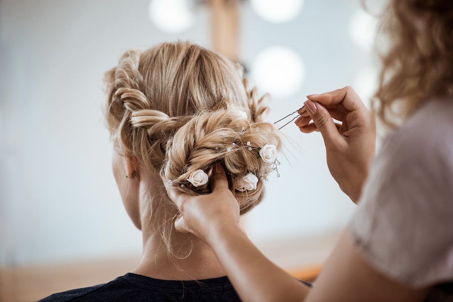 wedding hair and makeup service